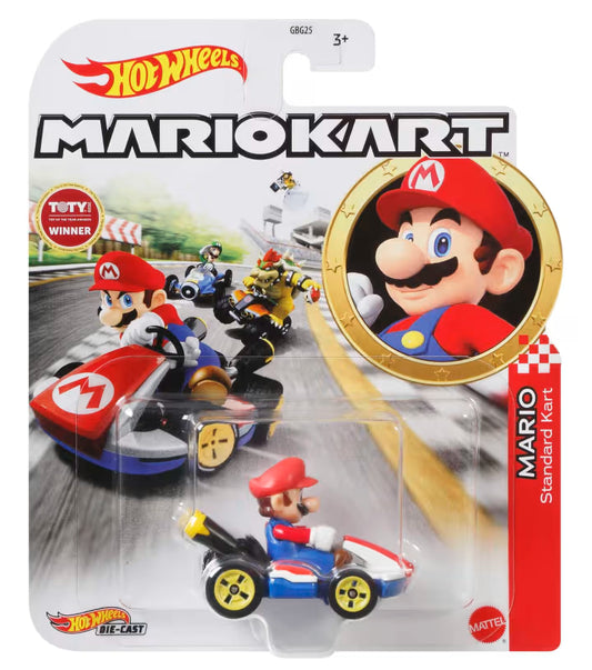 Hot Wheels Mario Kart Mario/Standard Kart