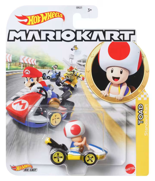 Hot Wheels Mario Kart Toad/Standard Kart