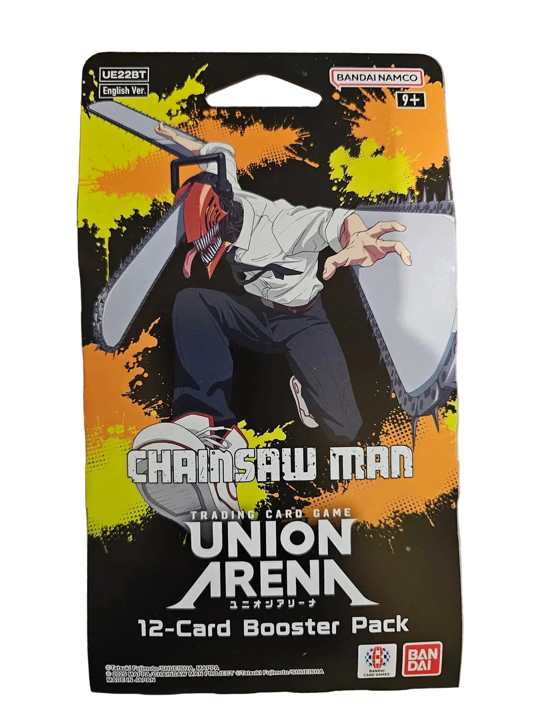 Bandai - Union Arena - Chainsaw Man - UE22BT - Sleeved Booster Pack