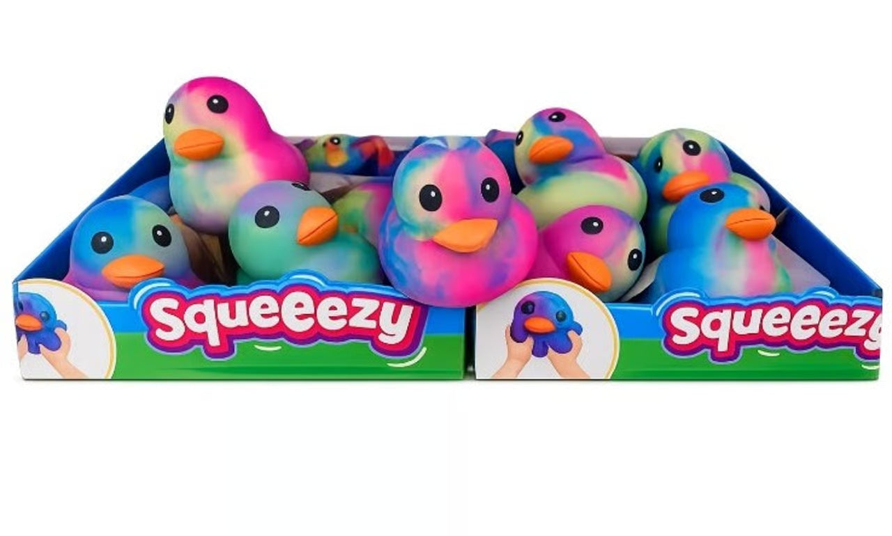 ToyMendous Squeeezy Jumbo Duck Tie Die
