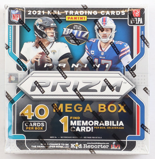 2021 Panini Prizm NFL Football Mega Box