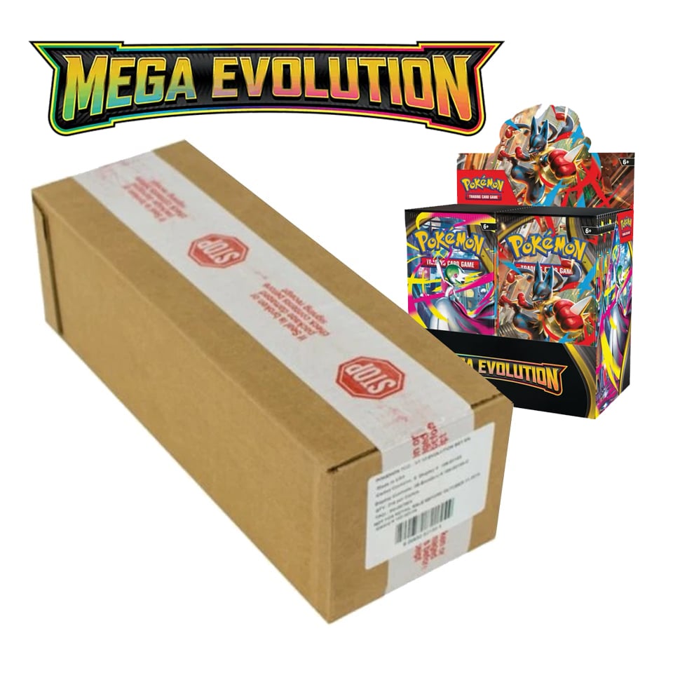 Pokemon - Mega Evolution - Sealed Booster Box Case
