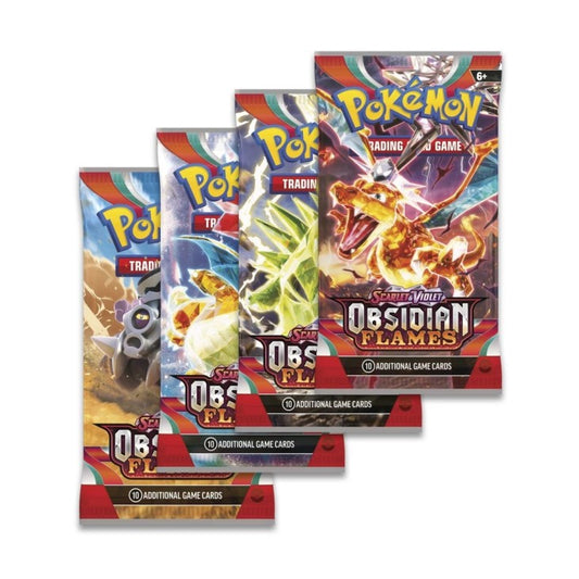 Pokemon - Scarlet and Violet - Obsidian Flames - SV03 - Booster Pack - Styles Vary