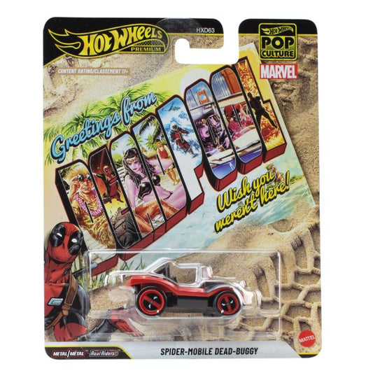Hot Wheels Premium Pop Culture Marvel Spider-Mobile Dead-Buggy