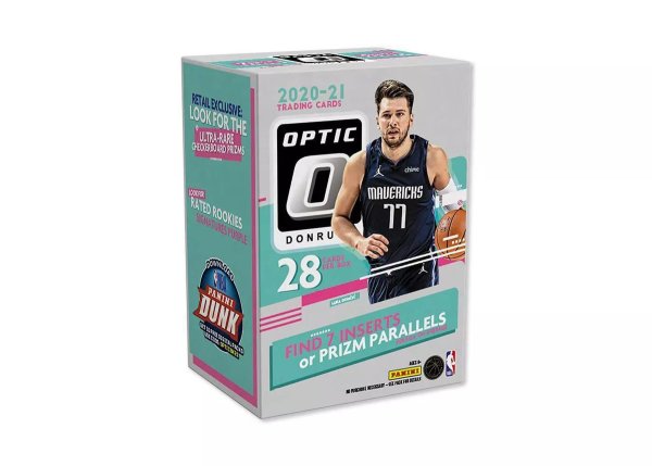 2020-21 Donruss Optic NBA Basketball Blaster Box