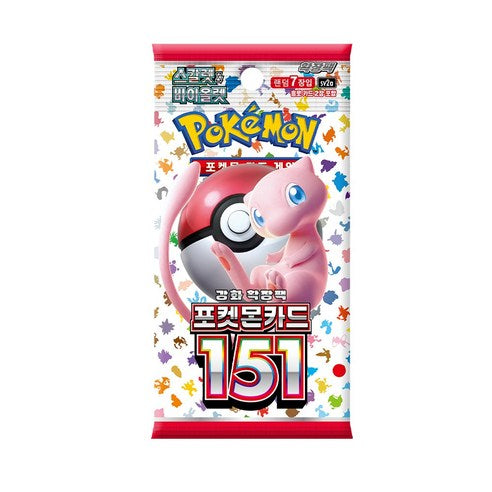 Pokemon - Pokemon 151 - Korean - Booster Pack