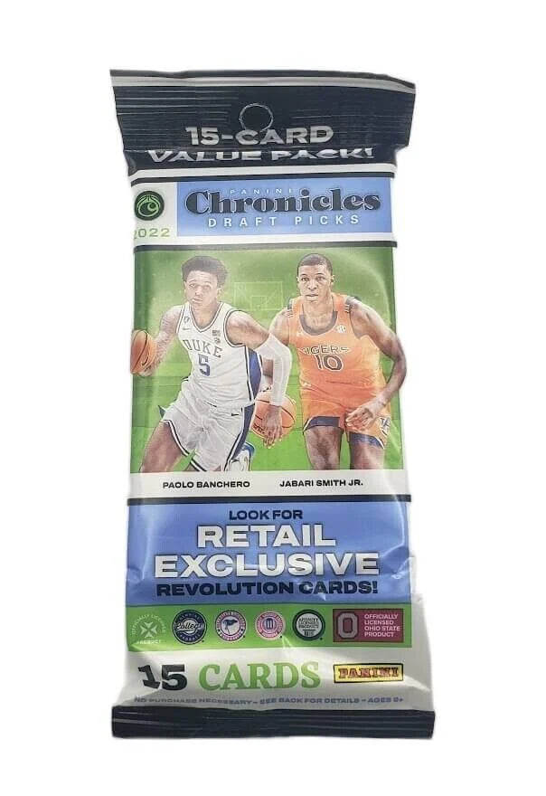 2022 Panini Chronicles NBA Basketball Draft Picks Value Pack