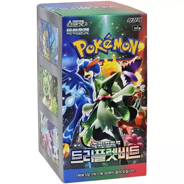 Pokemon - Triple Beat - SV1A - Booster Box - Korean