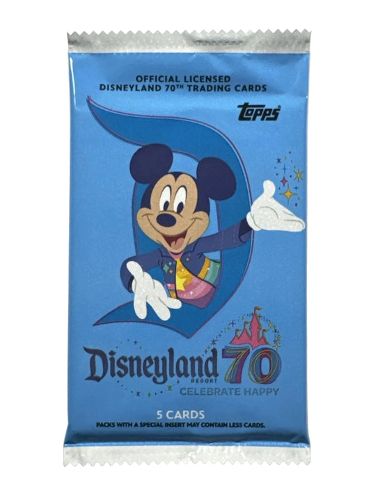 2025 Topps Disneyland 70th Anniversary Blaster Pack