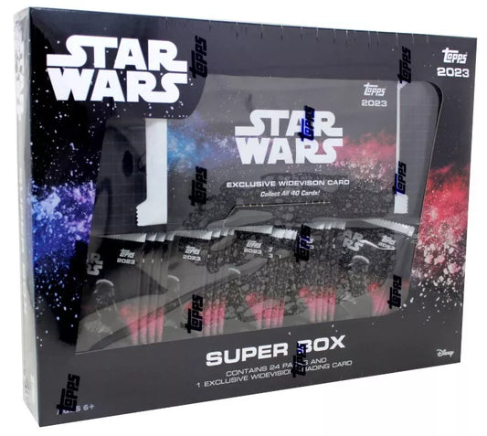 2023 Topps Star Wars Super Box - Flagship Hobby Box