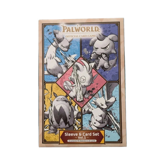 Bushiroad - Palworld - Sleeve And Card Set - Vol 1 - 75 Sleeves And 10 Cards