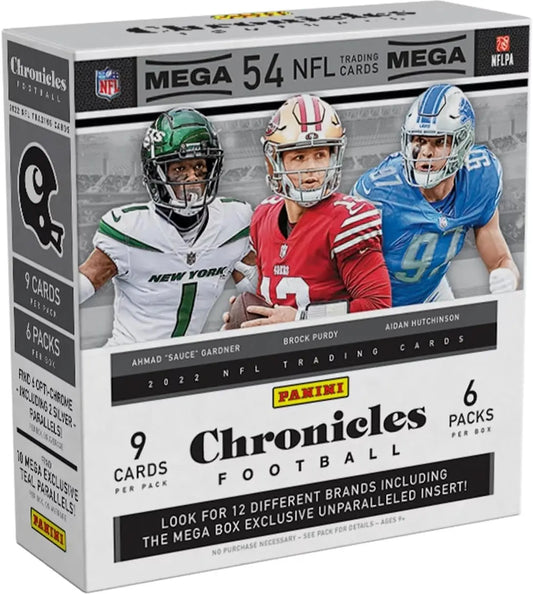 2022 Panini Chronicles NFL Football Mega Box