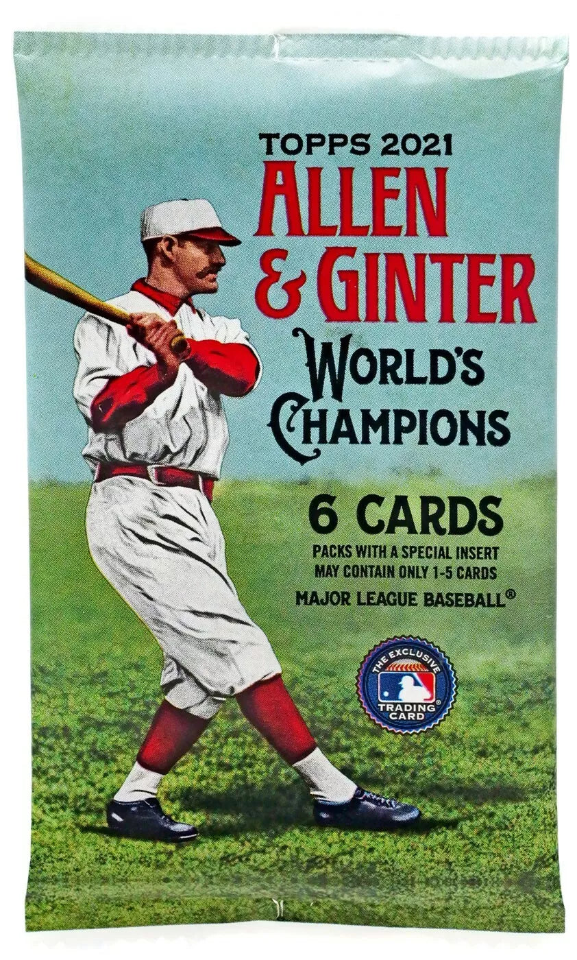 2021 Topps Allen and Ginter World's Champions Retail Pack