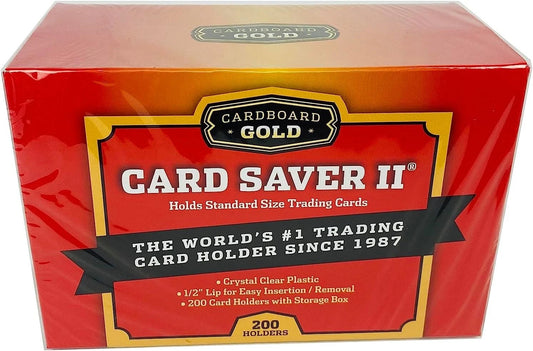 Cardboard Gold - Card Saver ll - 3" x 4 1/2" - 200ct Box