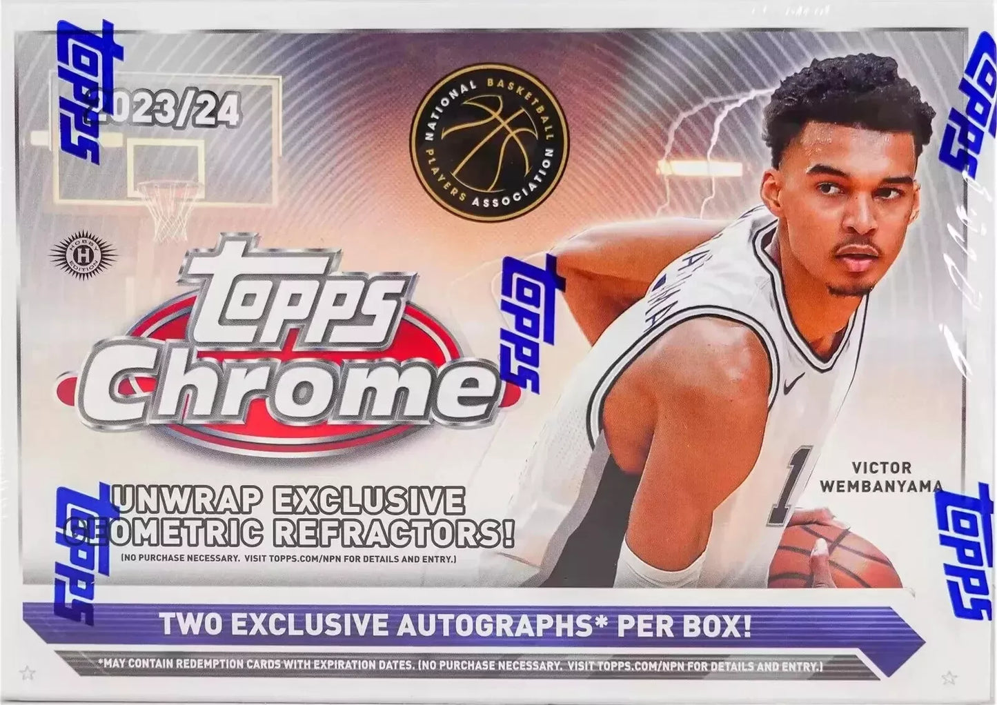 2023/24 Topps Chrome Basketball Breakers Delight Box