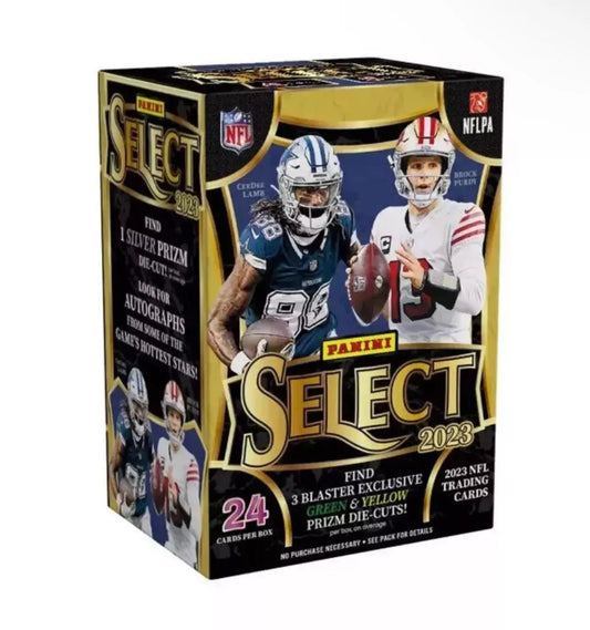 Panini - 2023 - Select - NFL - Football - Blaster Box - Styles Vary