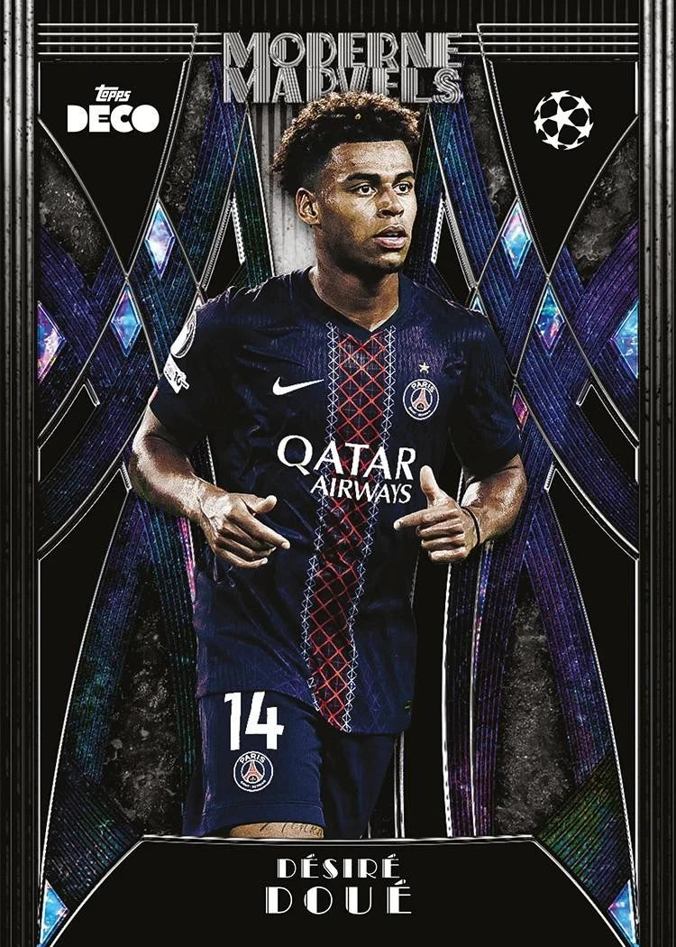 2025-2026 Topps UEFA Champions League Soccer Ecom Exclusive DECO Hobby Box