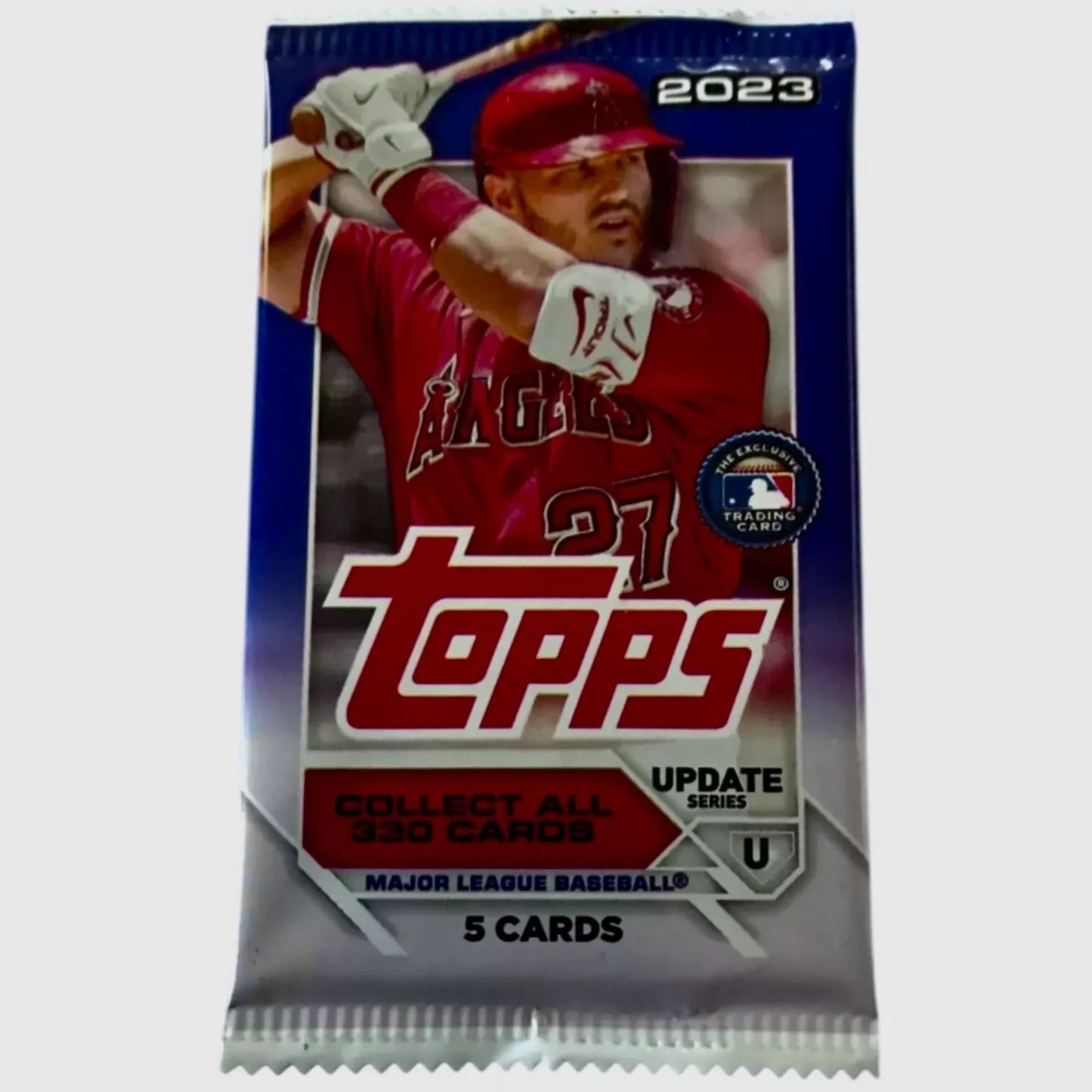 2023 Topps Update Series MLB Baseball Pack (5 Cards) - 1 Pack