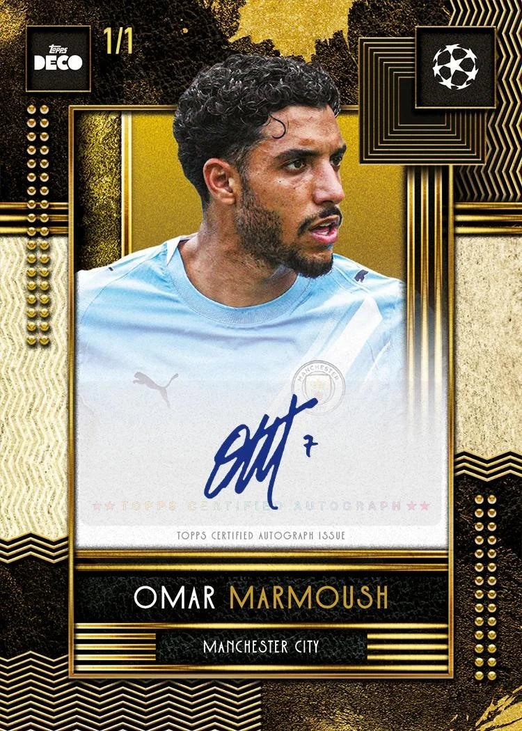 2025-2026 Topps UEFA Champions League Soccer Ecom Exclusive DECO Hobby Box