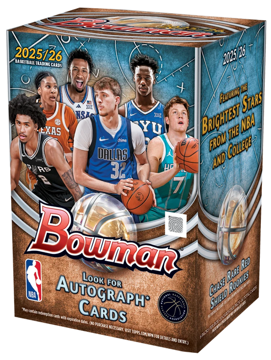 2025-26 Topps Bowman Chrome Basketball Blaster Box