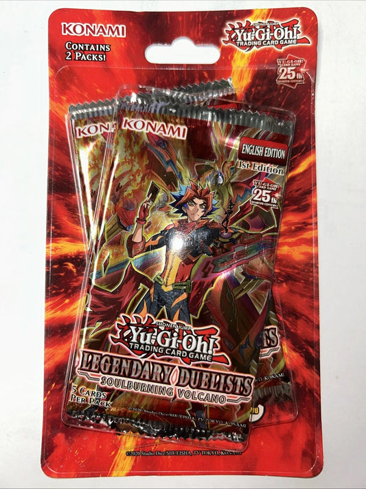 Konami - Yu-Gi-Oh! - Legendary Duelists Soulburning Volcano - 2 Pack Blister