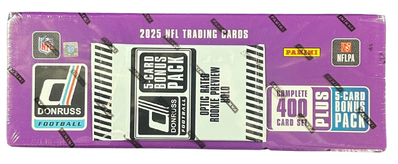 2025 Panini Donruss NFL Football Complete Hobby Factory Set