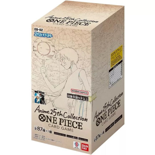 Bandai - One Piece - Anime 25th Collection - EB02 - Booster Box - Japanese