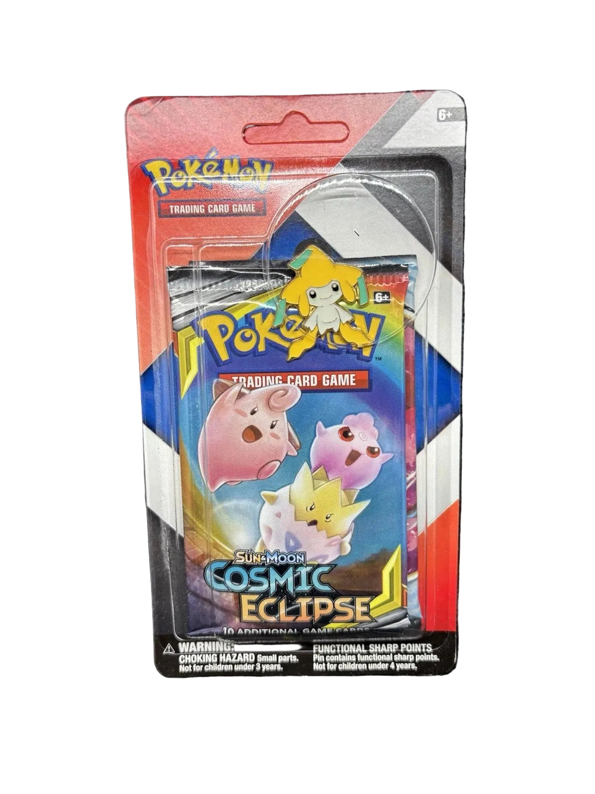 Pokemon - Cosmic Eclipse and Chilling Reign - Blister Pack - Jirachi Pin