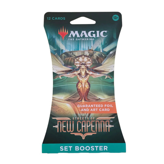 Magic The Gathering - MTG - Streets Of New Capenna - Sleeved Set Booster Pack
