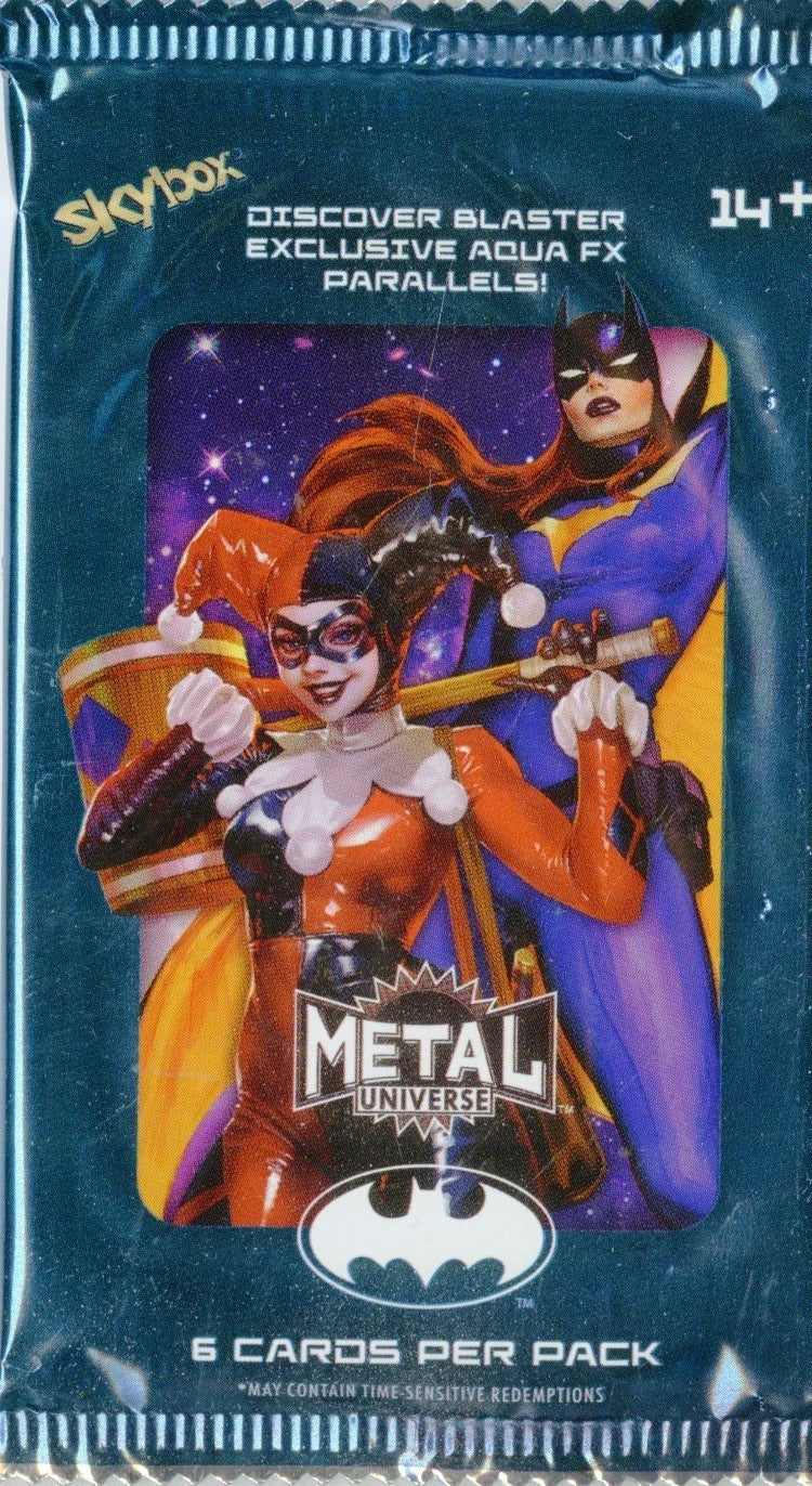 2025 Upper Deck Skybox Metal Universe DC Batman Blaster Pack