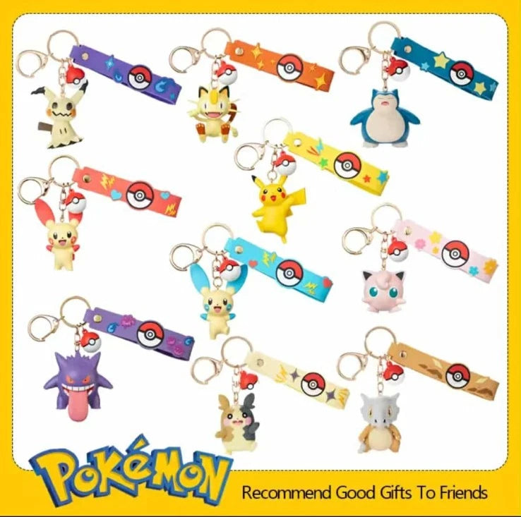 Pokemon - Funism Keychain with Pokeball - Styles Vary