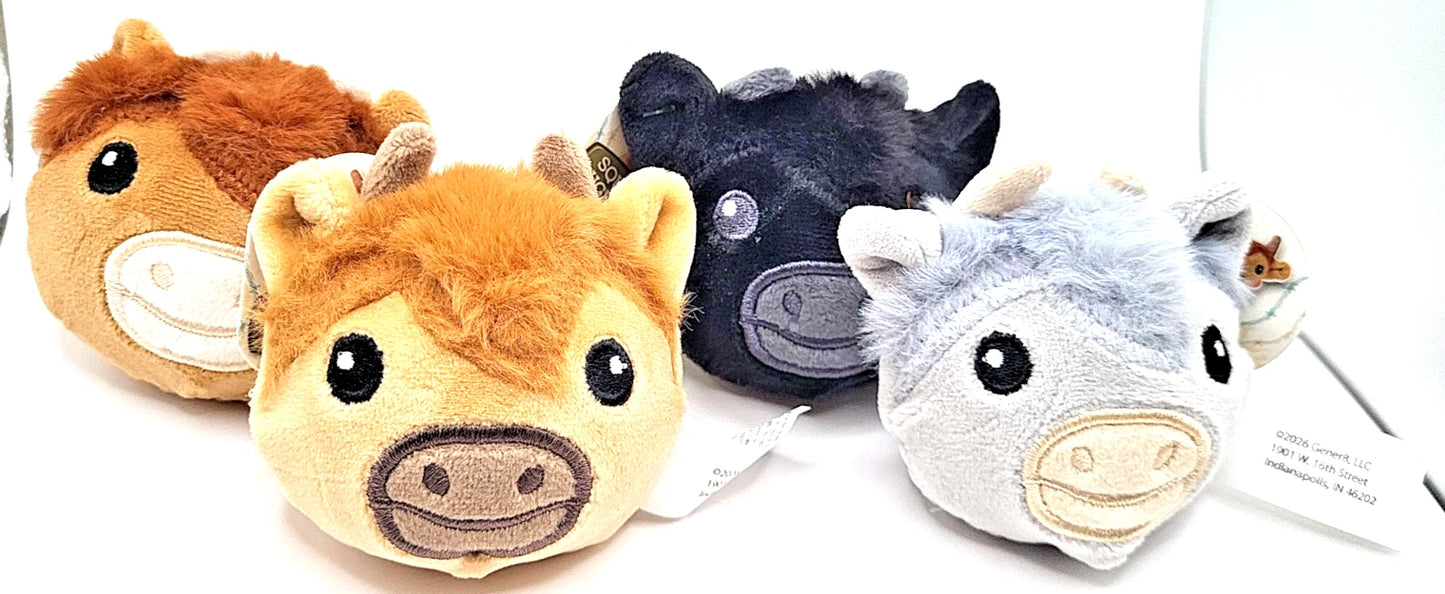 Gener8 Squishy Highland Cow With Plush
