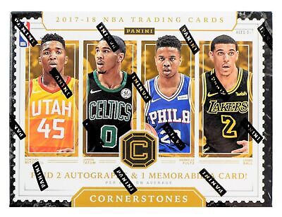 2017-18 Panini Cornerstones NBA Basketball Hobby Box