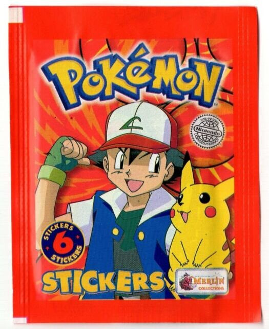 Topps - Merlin Collections - Pokemon - Stickers - Pack