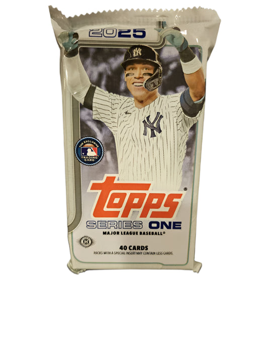 2025 Topps Series 1 Jumbo Hobby Single Pack (1 Pack)