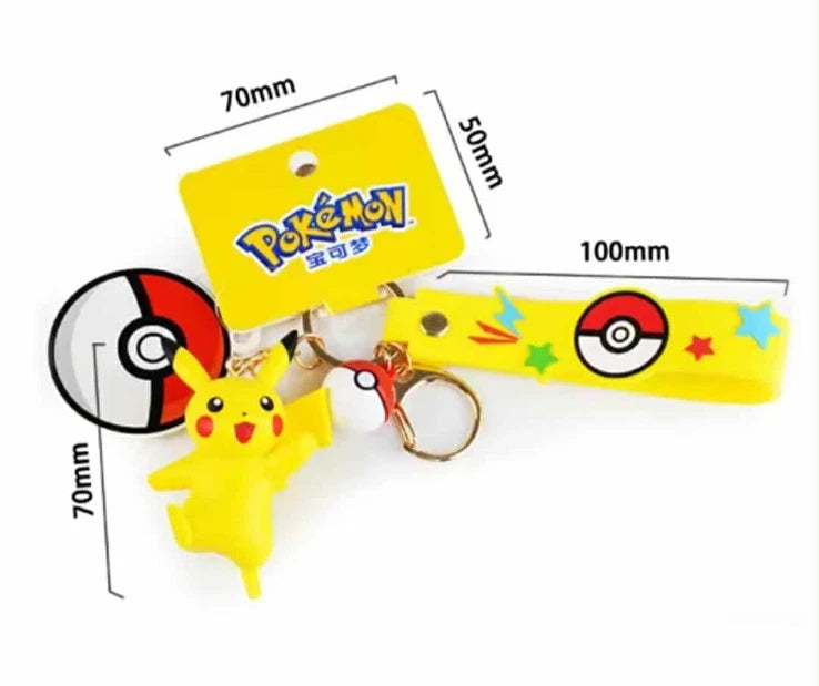Pokemon - Funism Keychain with Pokeball - Styles Vary