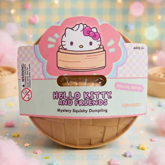 Sanrio Hello Kitty and Friends Mystery Squishy Dumpling Glowing Edition