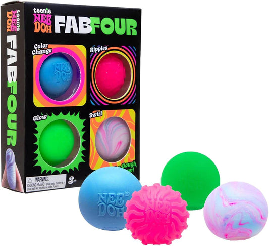 NeeDoh Teenie NeeDoh Fab Four