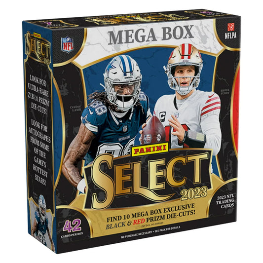 2023 Panini Select NFL Football Mega Box - Black & Red