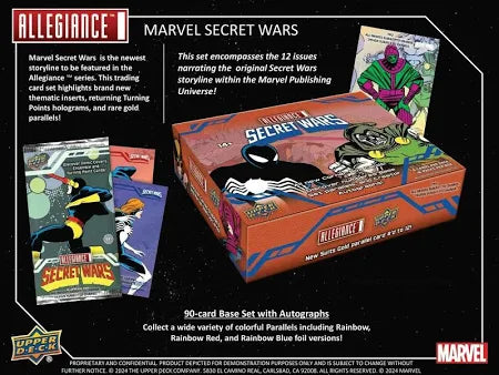 Upper Deck - Marvel - Allegiance - Secret Wars - Hobby Box