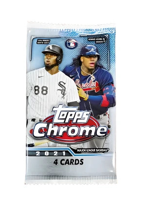 2021 Topps Chrome MLB Baseball Retail Pack