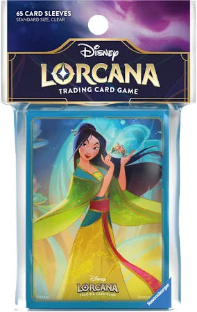 Disney - Lorcana - Fabled - 65 Card Sleeves - Mulan