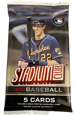 2021 Topps Stadium Club MLB Baseball Retail Pack