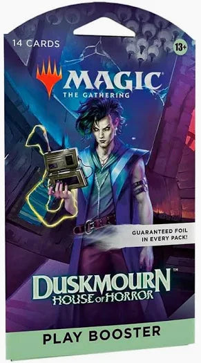 Magic the Gathering - MTG - Duskmourn: House of Horror - Sleeved Play Booster Pack