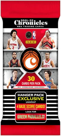 2021-22 Panini Chronicles NBA Basketball Hanger Pack