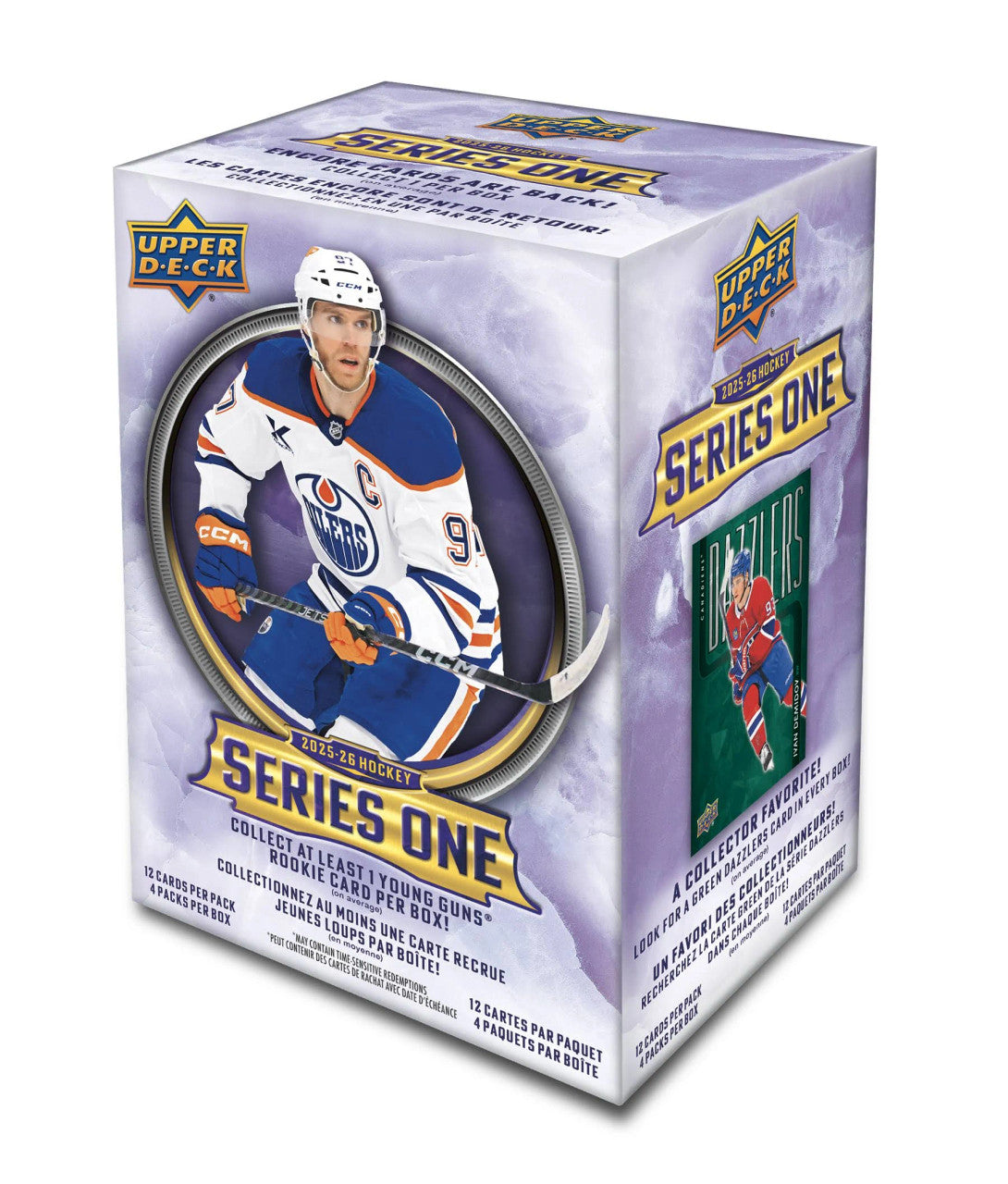 2025-26 Upper Deck NHL Hockey Series One Blaster Box