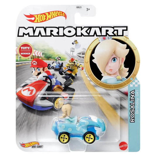 Hot Wheels Mario Kart Rosalina Birthday Girl/Turboruban