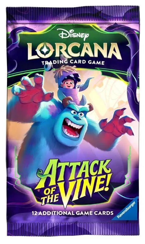 Disney - Lorcana - Attack Of The Vine! - Booster Pack (STILL NEEDS BARCODE)