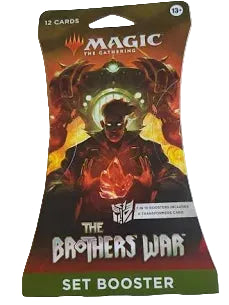 Magic The Gathering - MTG - The Brothers War - Sleeved Set Booster