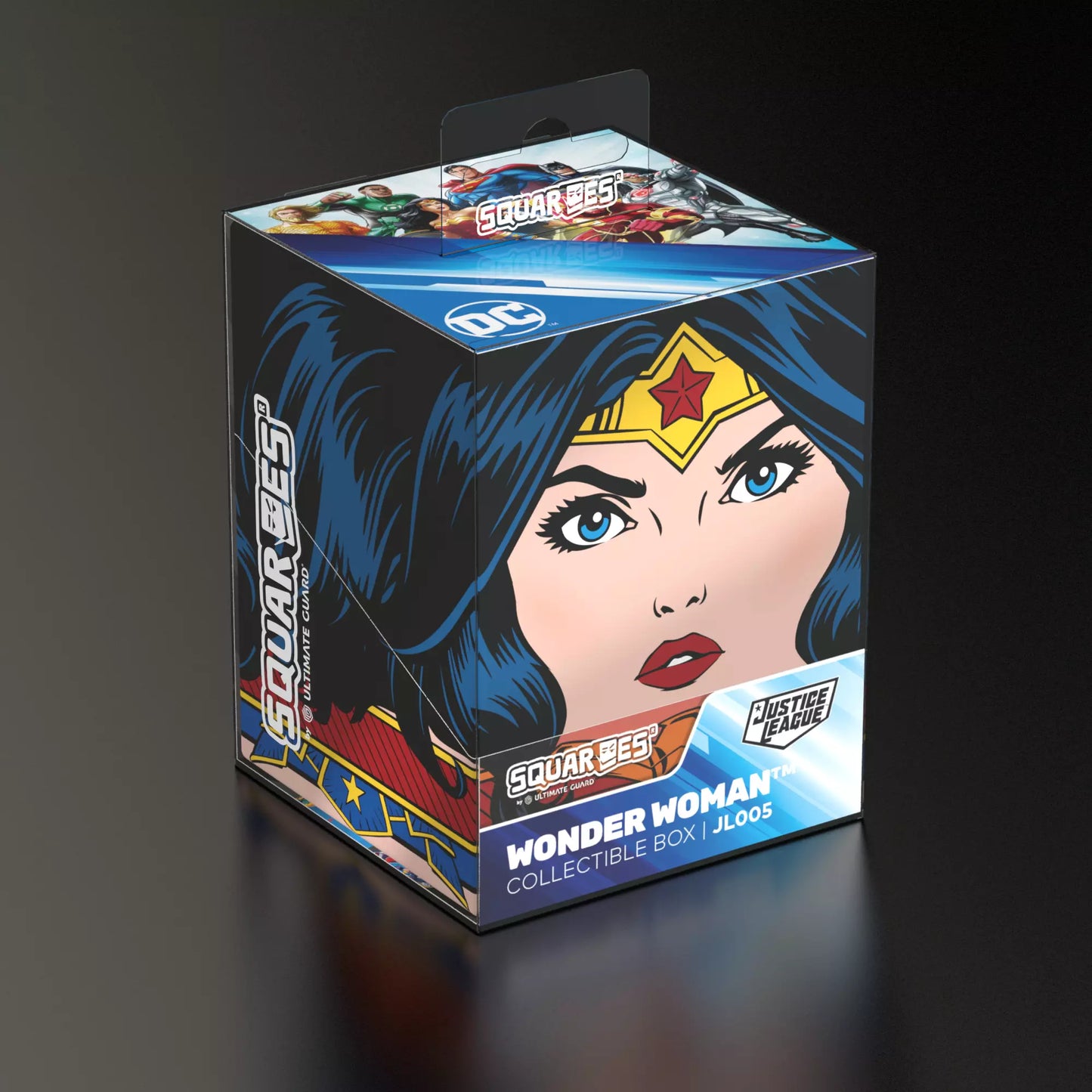 Ultimate Guard - Squaroes - 100+ Deck Box - DC Justice League